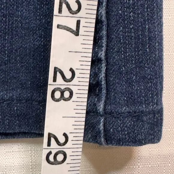 TRUE RELIGION Becky Mid Rise Bootcut Jean Size 32 Black Label T-Stitch Y2K Denim