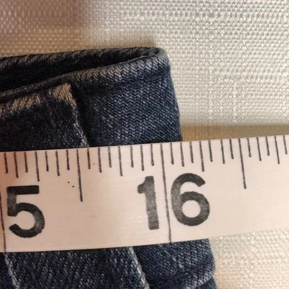 TRUE RELIGION Becky Mid Rise Bootcut Jean Size 32 Black Label T-Stitch Y2K Denim