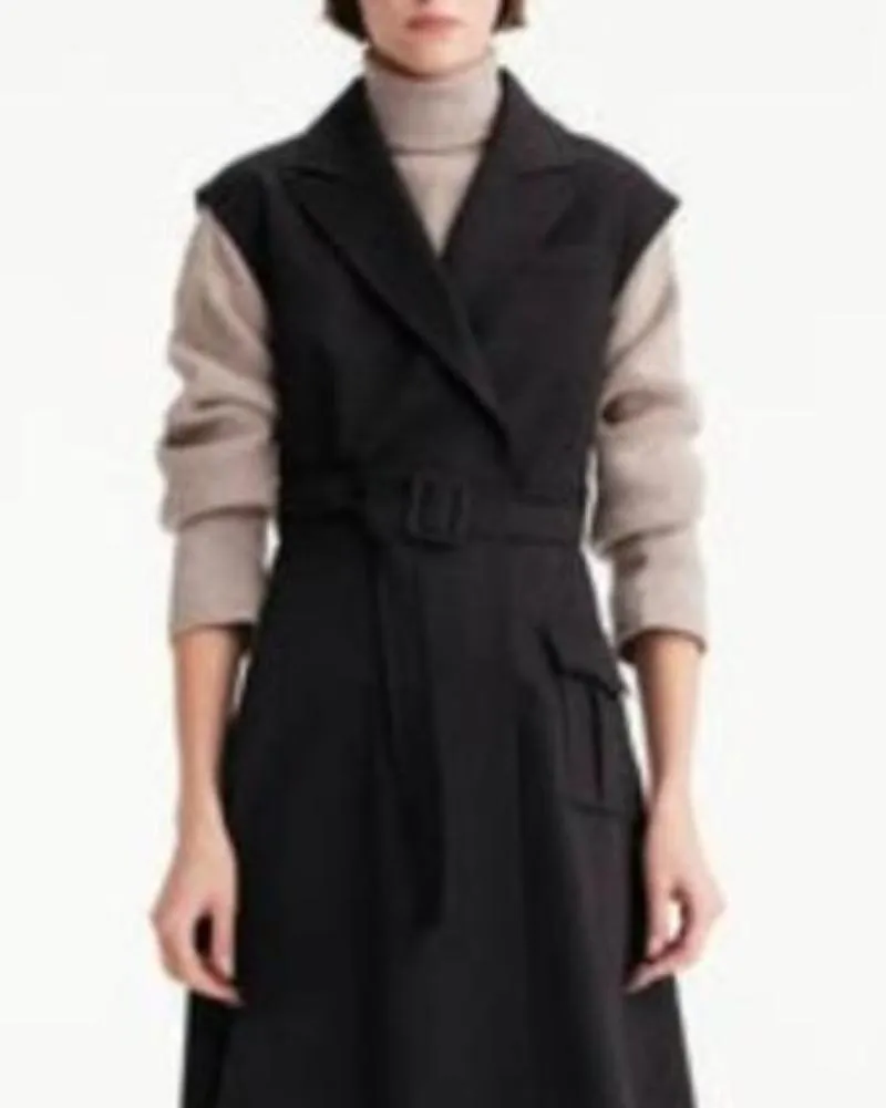 TS Theo Angelia Cropped Turtleneck Sweater
