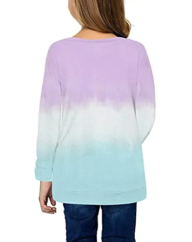 Ugmikdo Purple Long Sleeve Blouse - Size 6-7