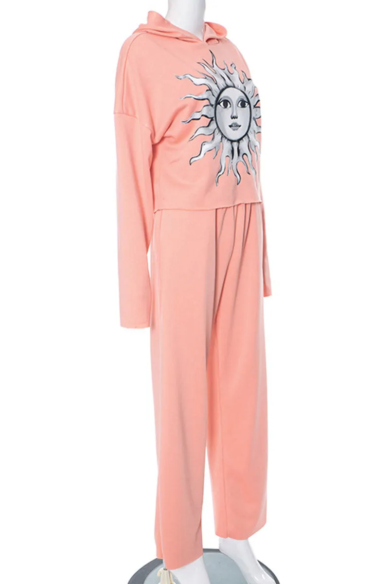 UH0109 Hoodie Shirt Tracksuit Set