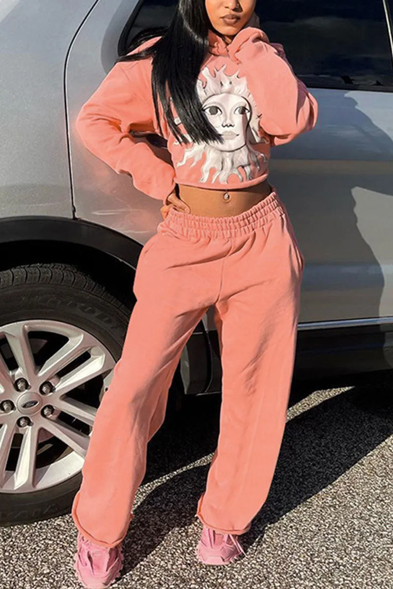 UH0109 Hoodie Shirt Tracksuit Set