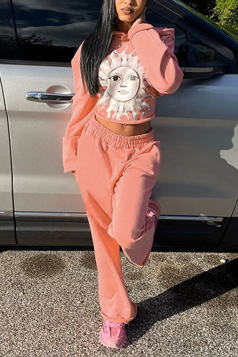 UH0109 Hoodie Shirt Tracksuit Set