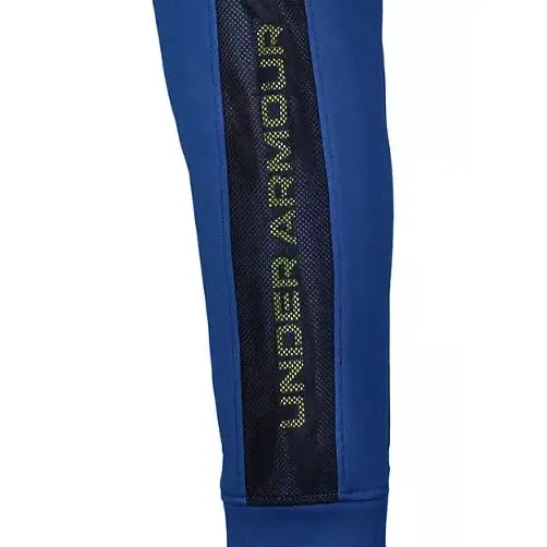 Under Armour Boys' Mesh Overlay Jogger - Tech Blue