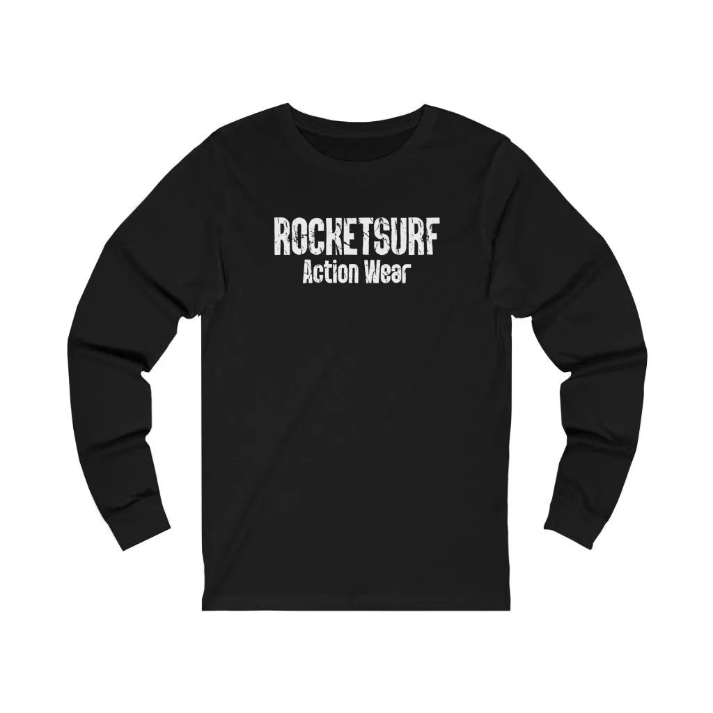 Unisex Jersey Long Sleeve Skate Skate Tee - Cracked