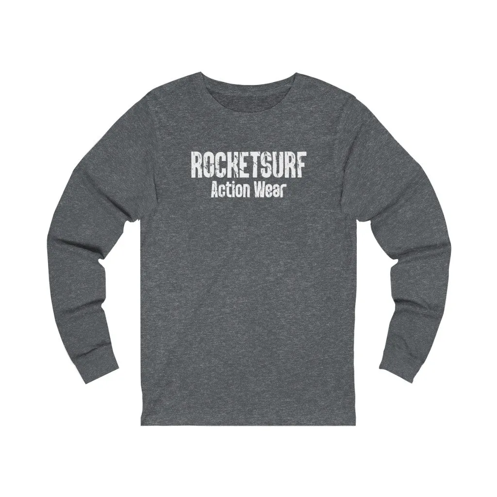 Unisex Jersey Long Sleeve Skate Skate Tee - Cracked