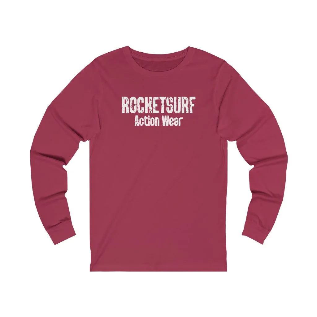 Unisex Jersey Long Sleeve Skate Skate Tee - Cracked