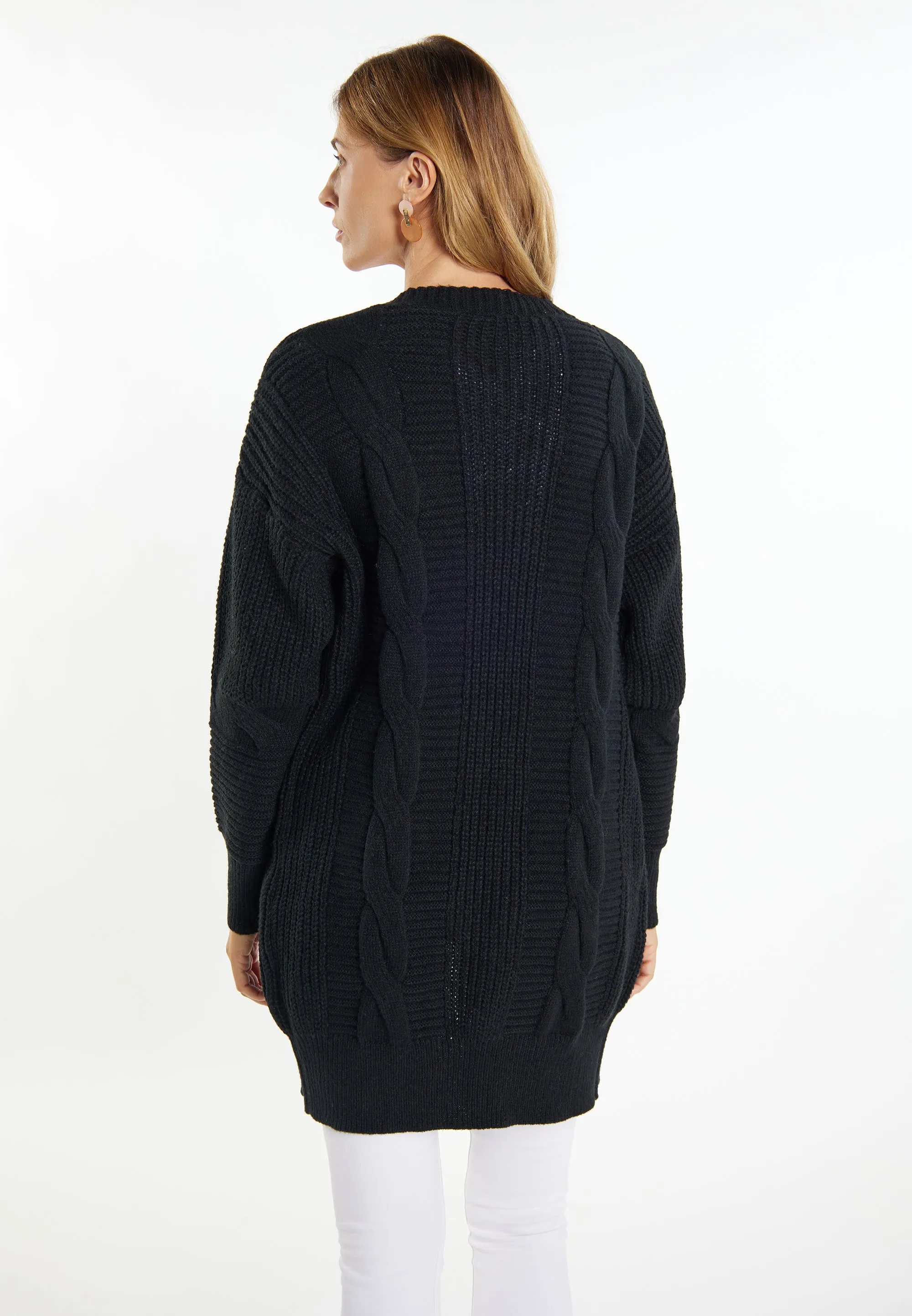 usha WHITE LABEL Women's Long Cardigan