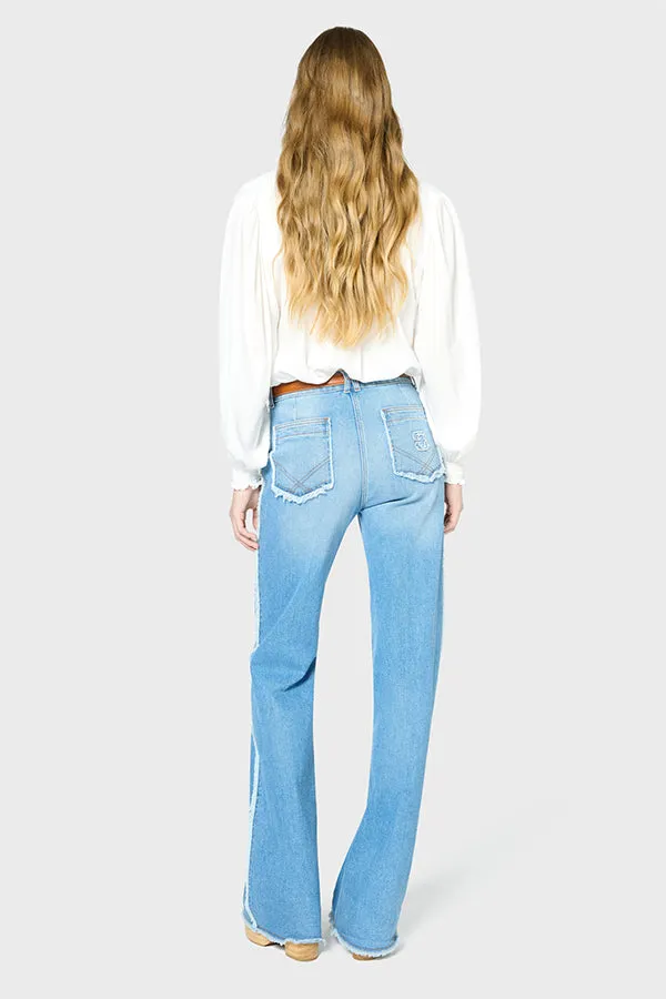 UTERIA ECRU SOFT SILK BLEND SHIRT