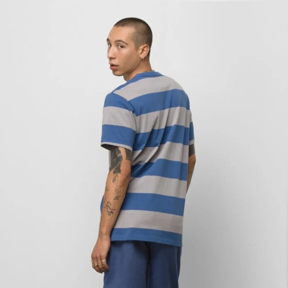 Vans Seasonal Color Stripe Crew Short Sleeve T-Shirt