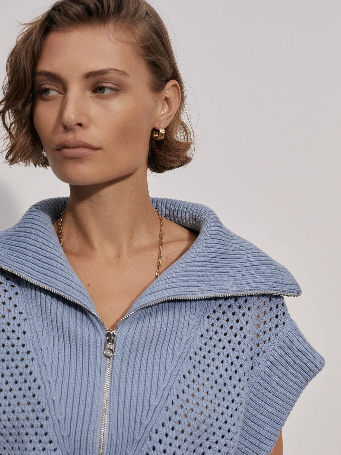 Varley Mila Half Zip Knit