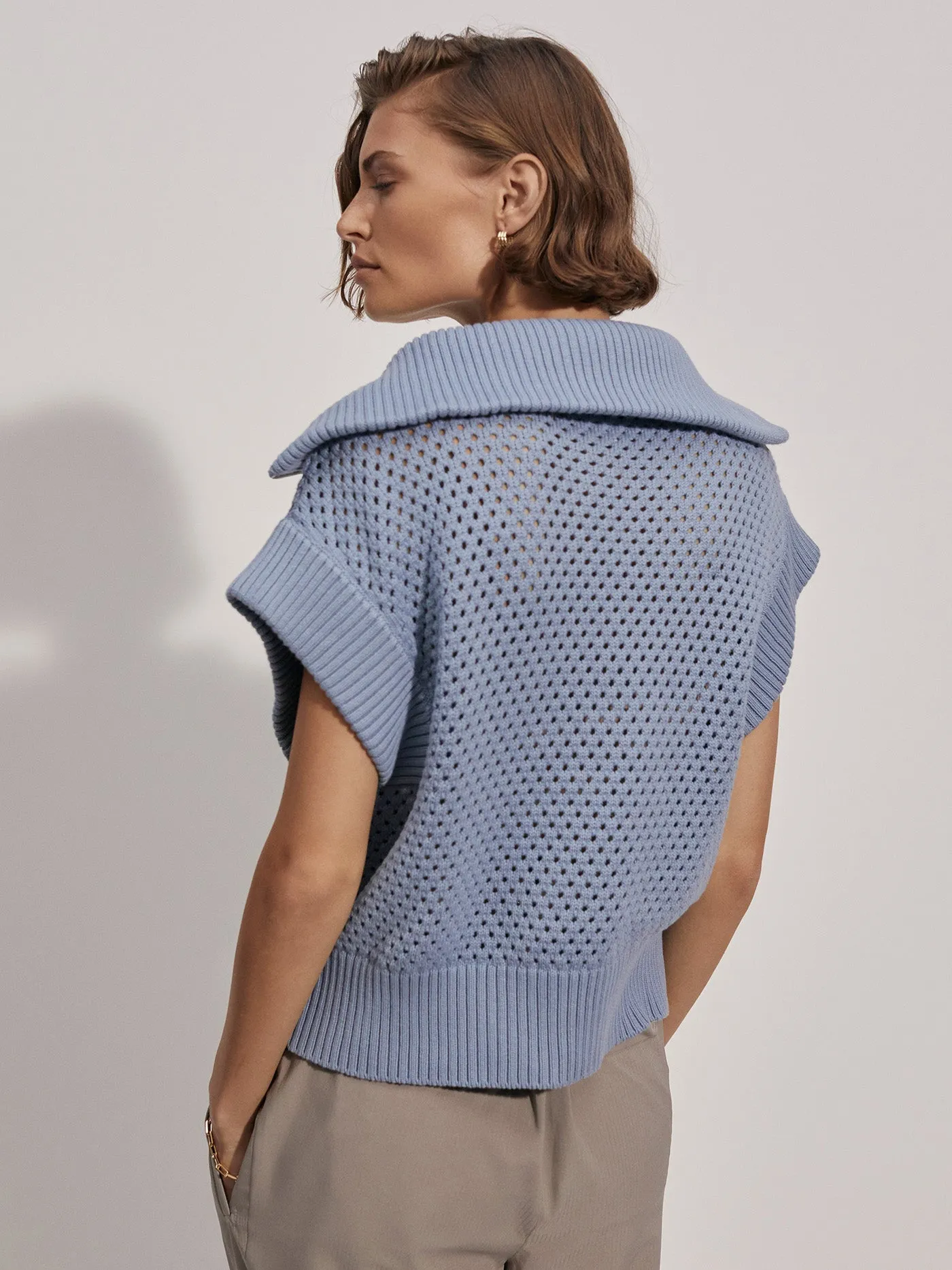 Varley Mila Half Zip Knit
