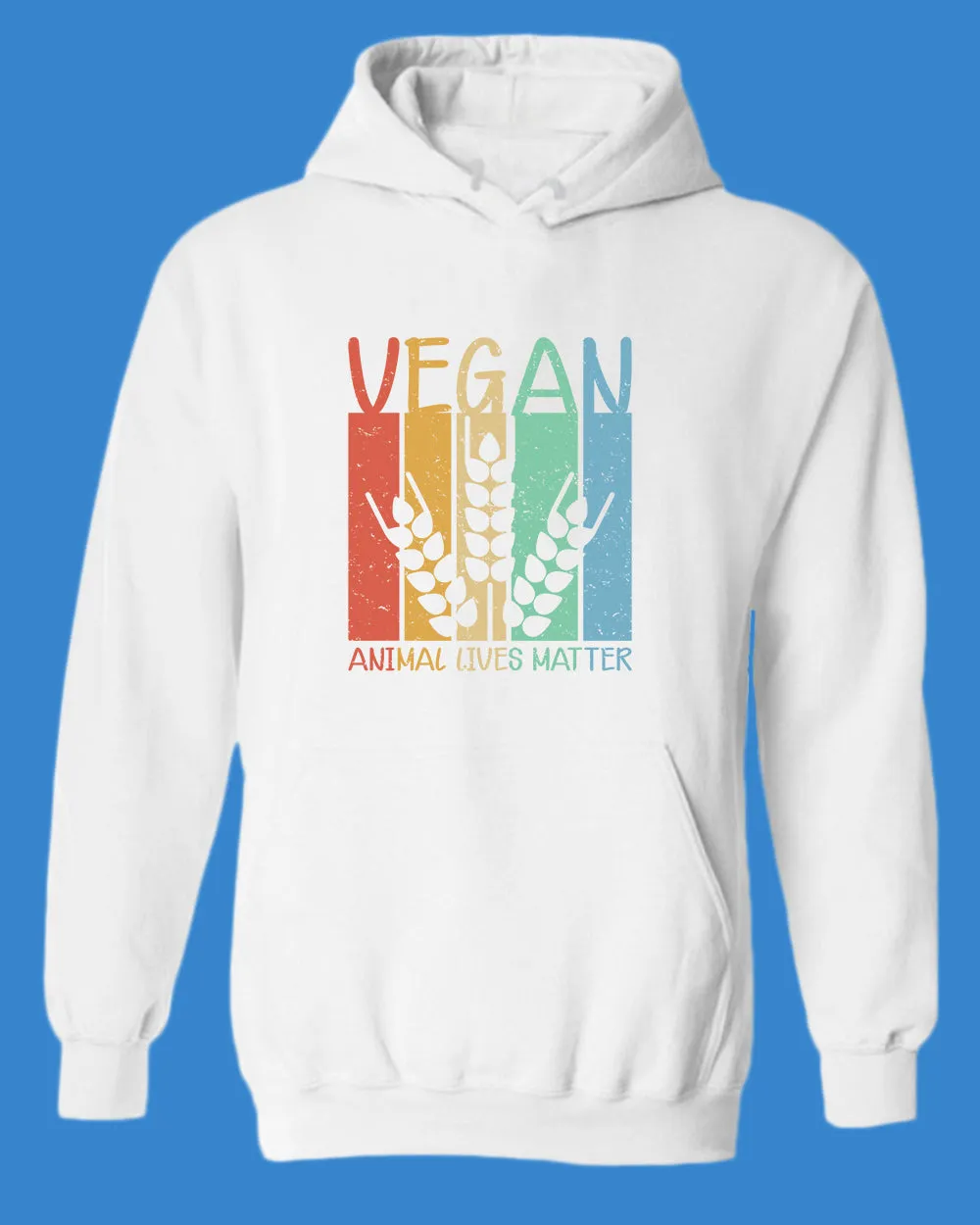 Vegan Animals Lives matter Hoodie, Vegan Hoodie