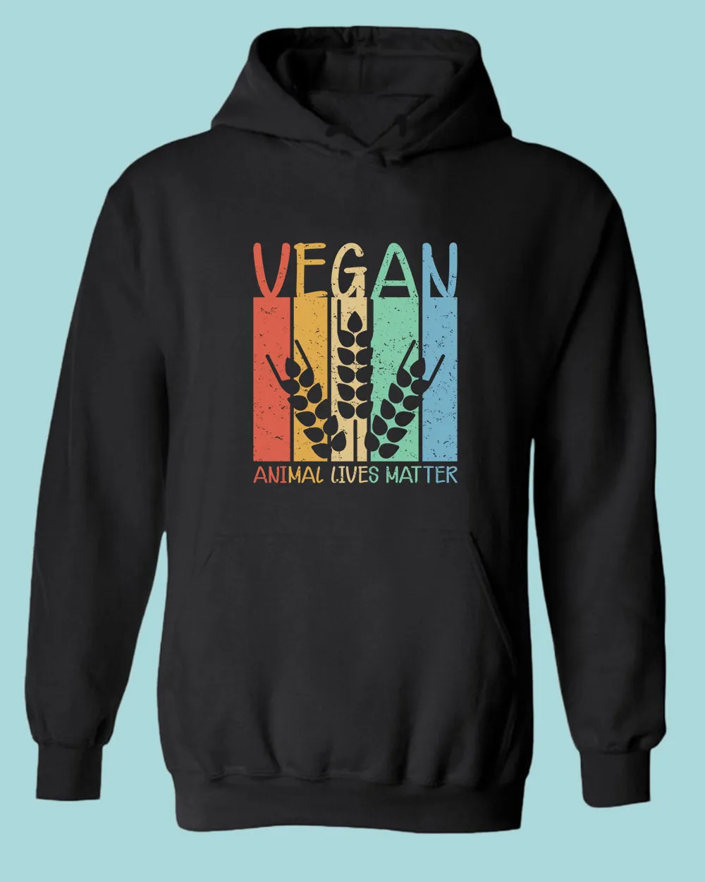 Vegan Animals Lives matter Hoodie, Vegan Hoodie