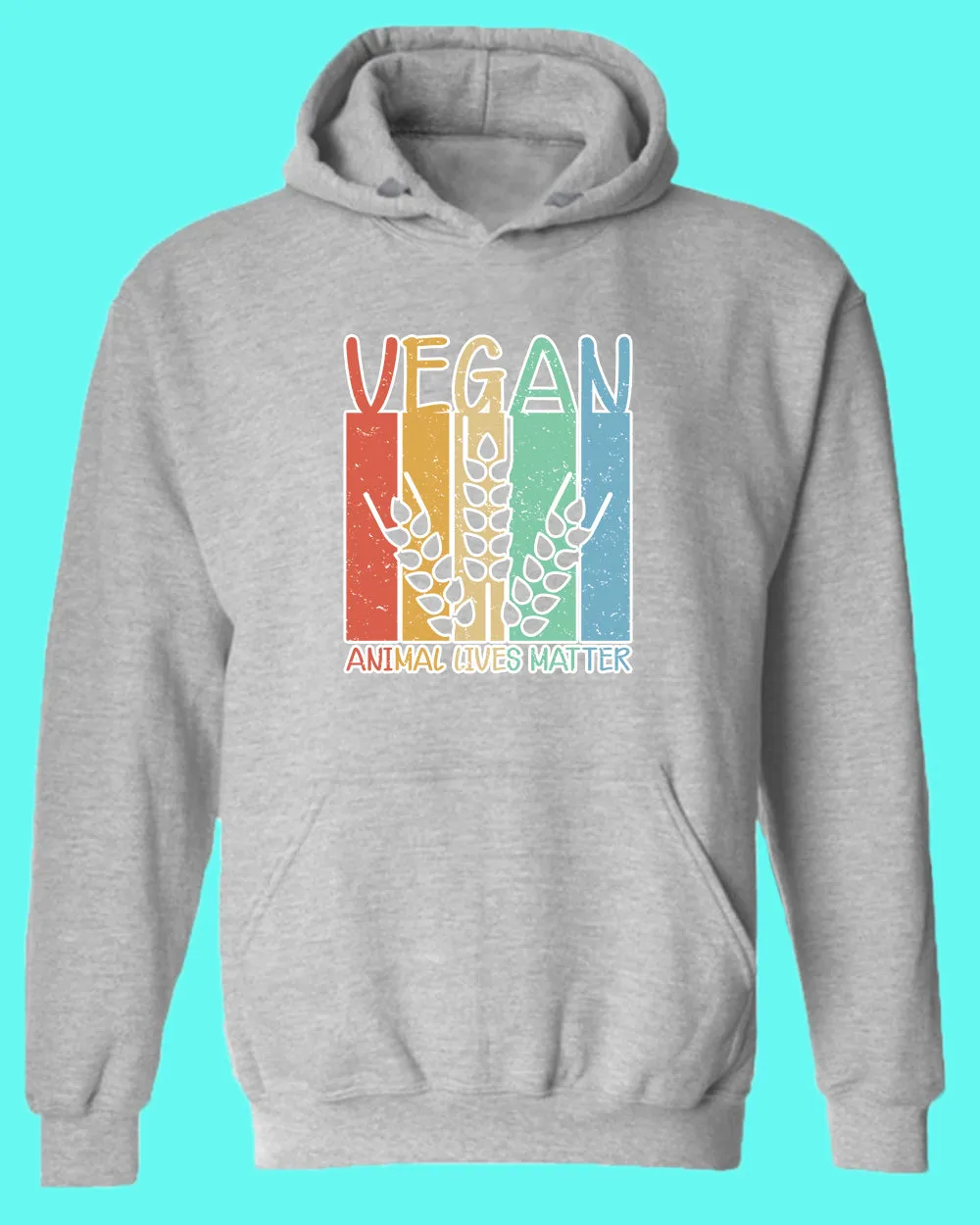 Vegan Animals Lives matter Hoodie, Vegan Hoodie