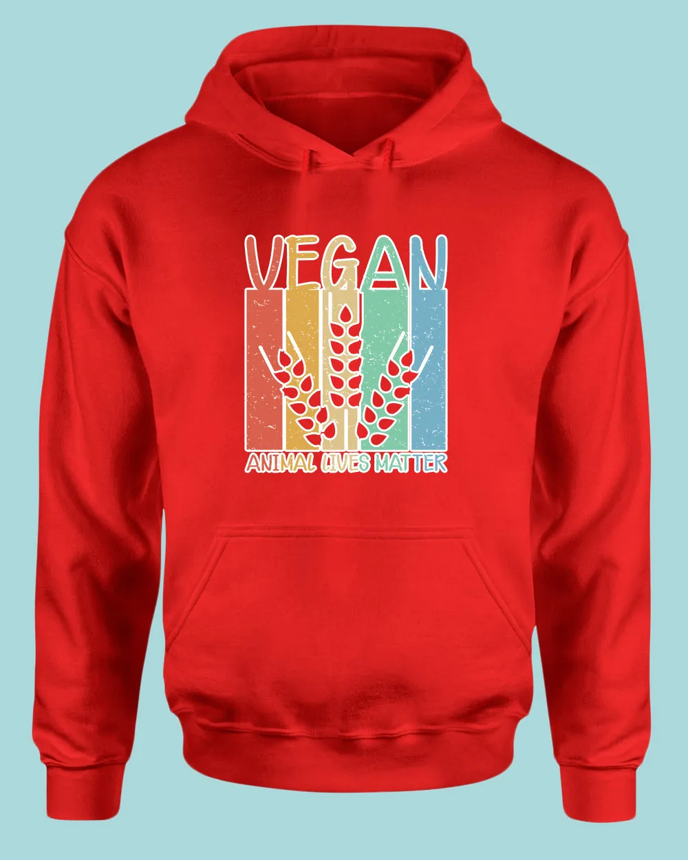 Vegan Animals Lives matter Hoodie, Vegan Hoodie