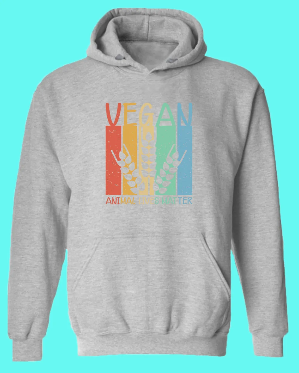 Vegan Animals Lives matter Hoodie, Vegan Hoodie