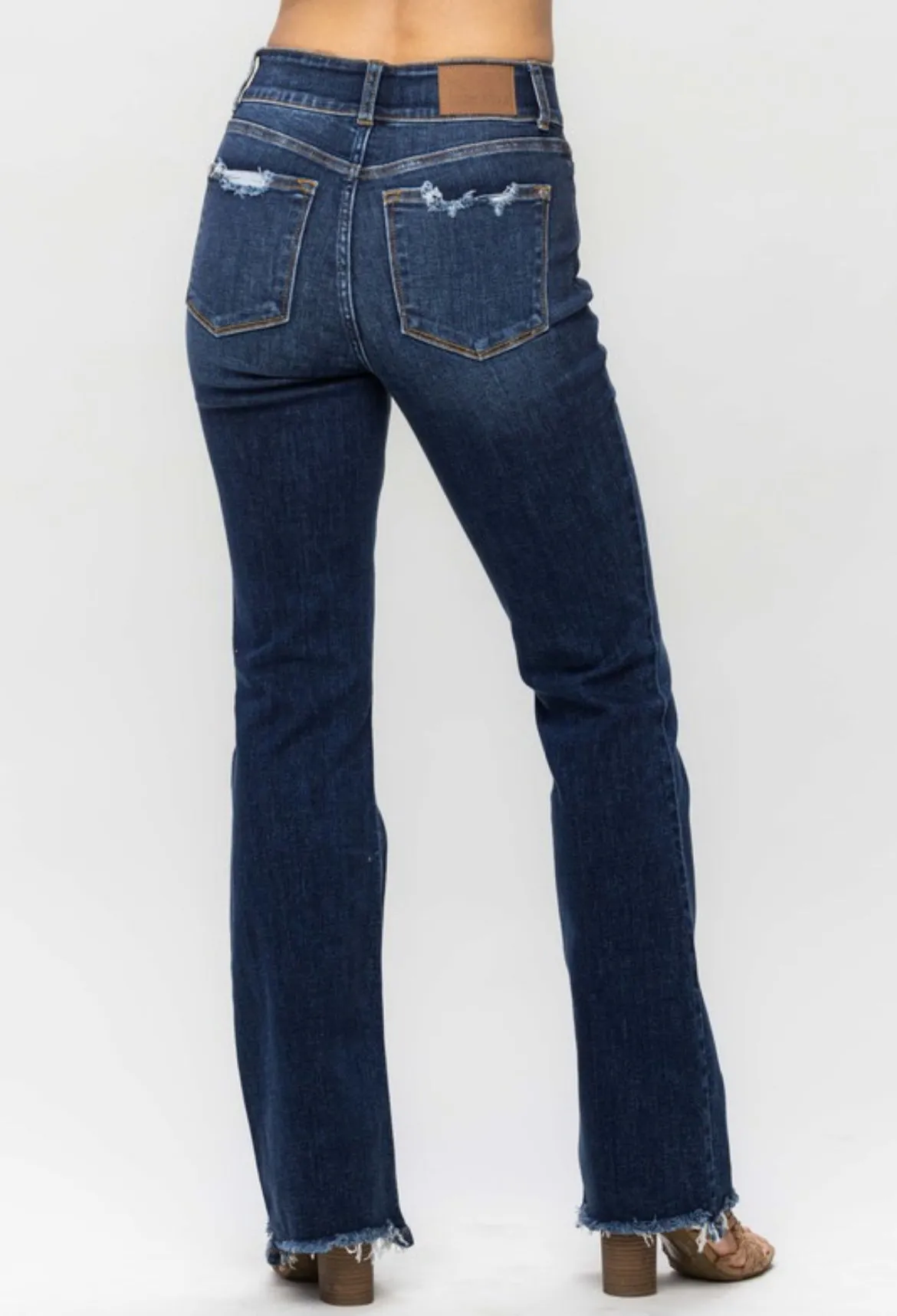 Vintage Frayed Hem Bootcut