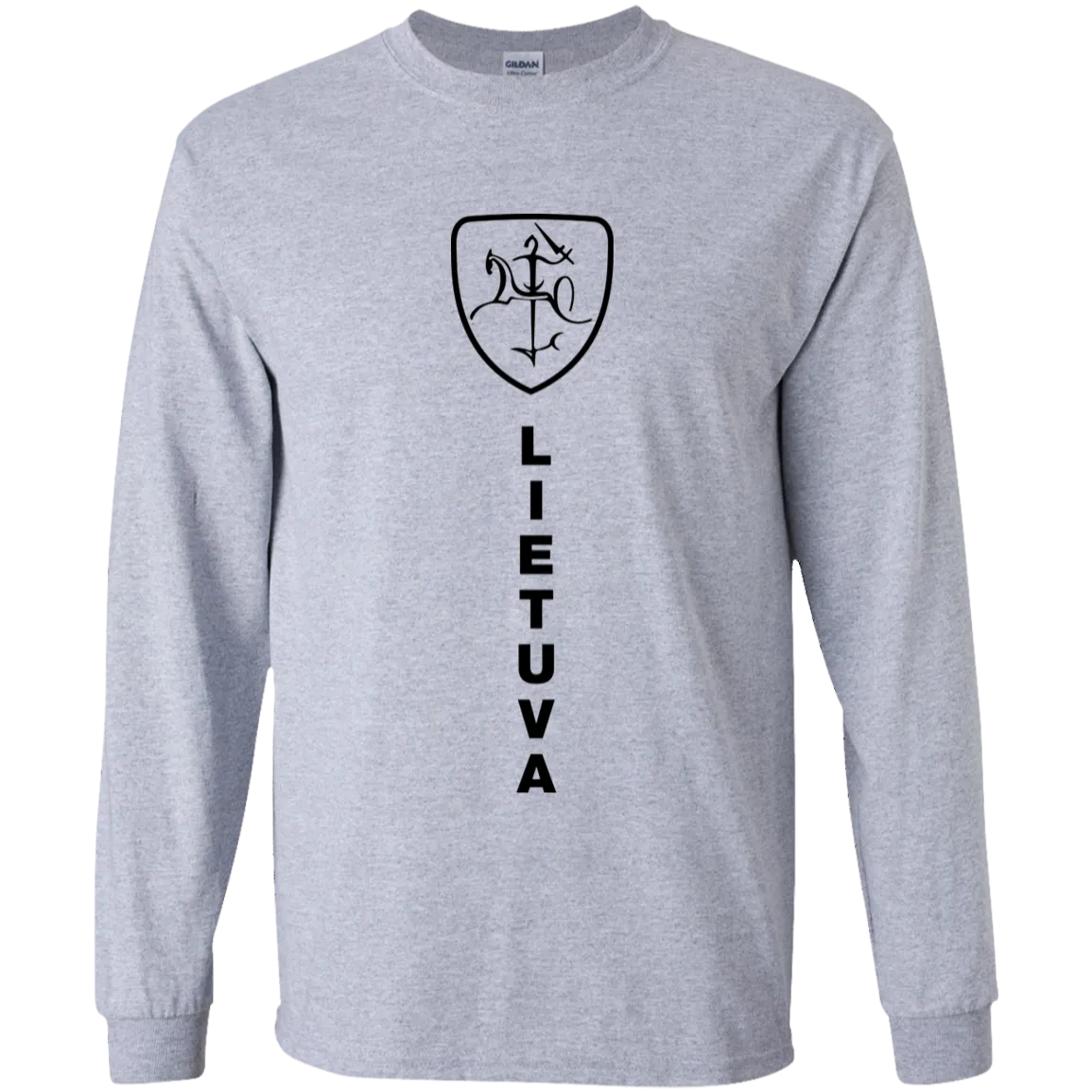 Vytis Shield Lietuva - Boys Youth Classic Long Sleeve T-Shirt