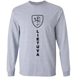 Vytis Shield Lietuva - Boys Youth Classic Long Sleeve T-Shirt