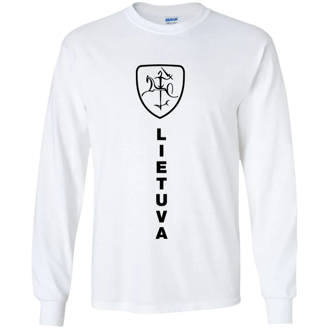 Vytis Shield Lietuva - Boys Youth Classic Long Sleeve T-Shirt
