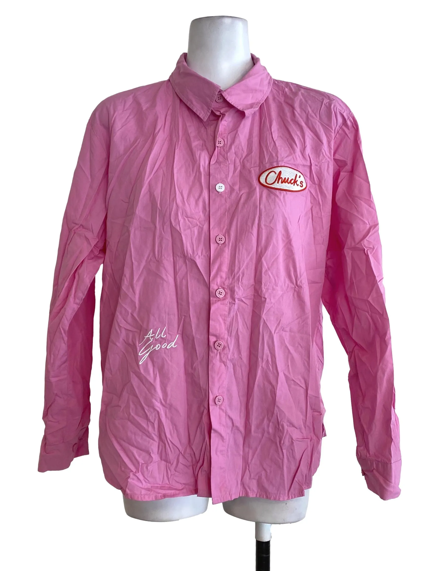 Watermelon Button Down Blouse