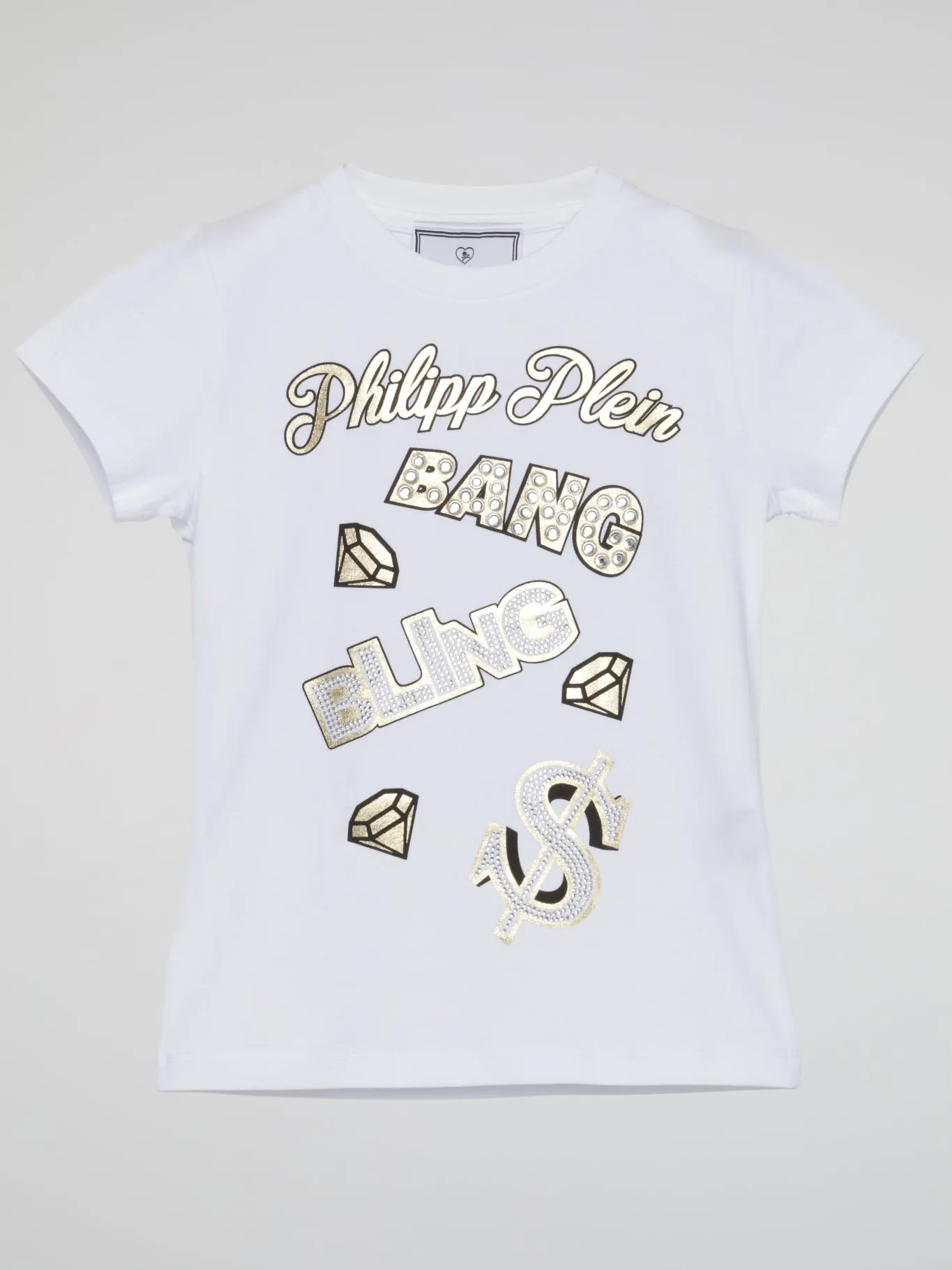 White Bang Bling Crewneck T-Shirt (Kids)
