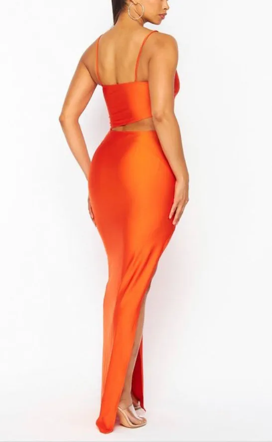 White Cutout Bodycon Dress