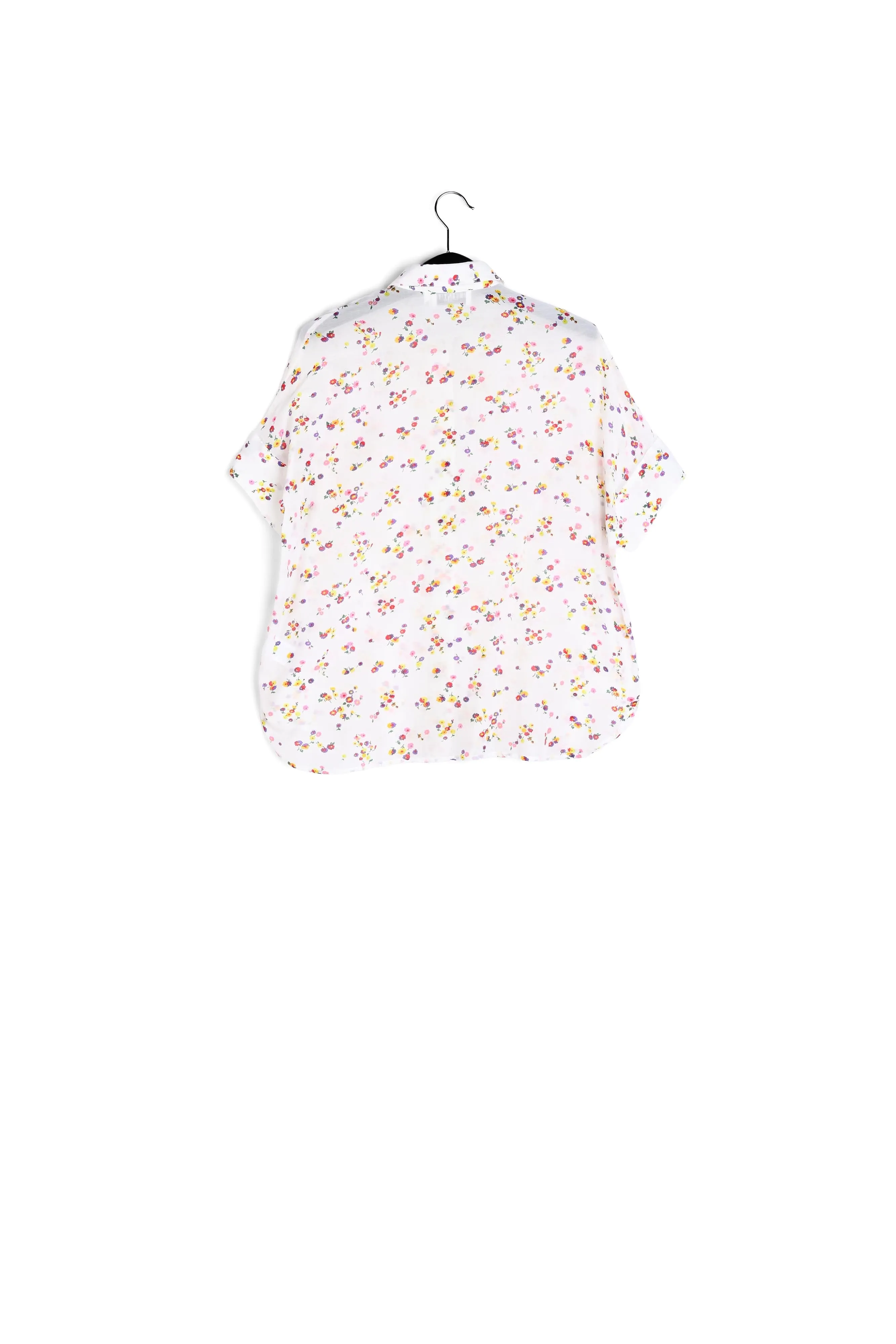White floral shirt