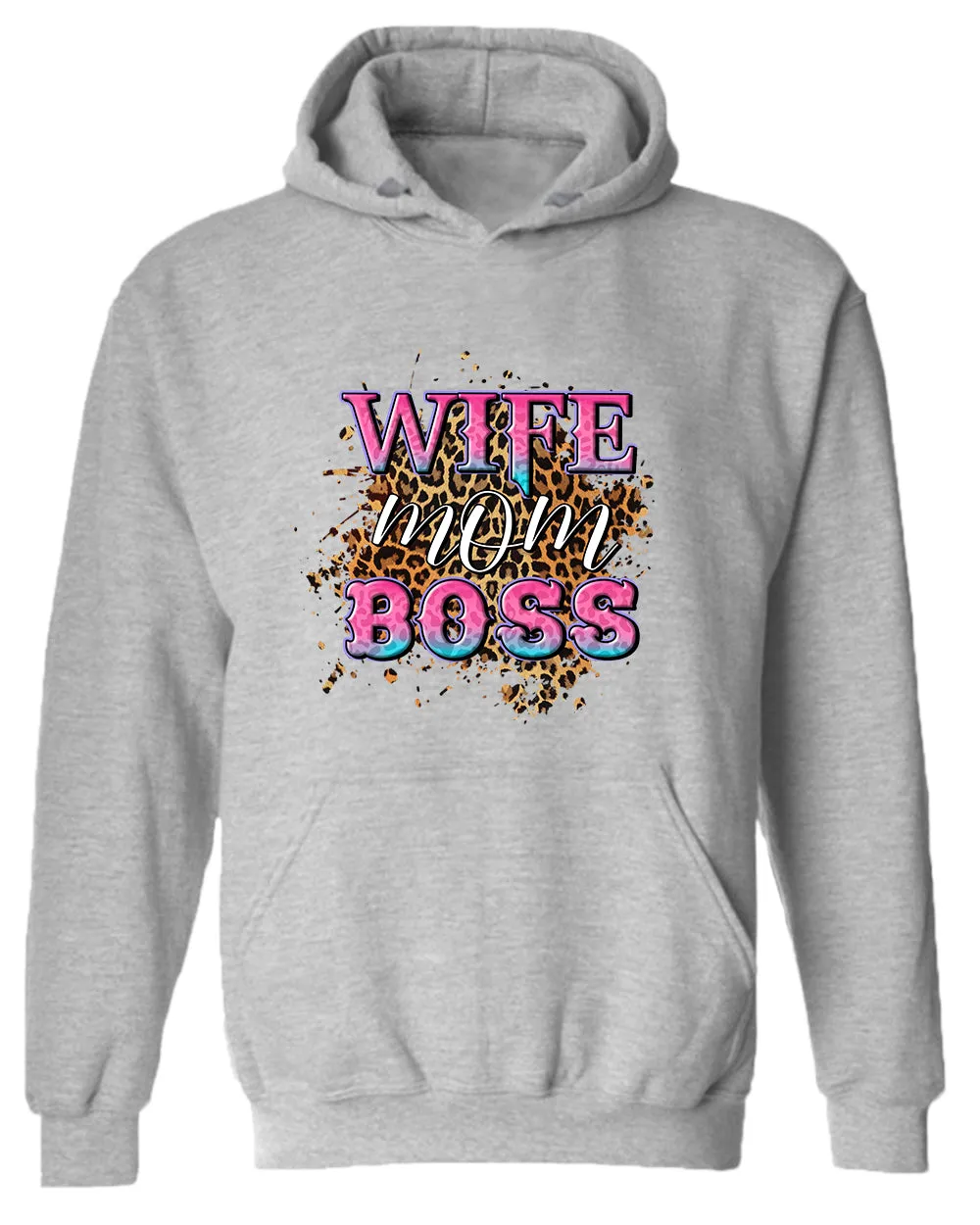 Wife Mom Boss hoodie