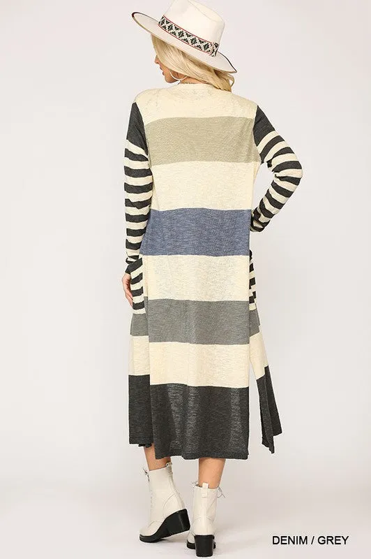WITH YOUR LOVE MAXI CARDIGAN