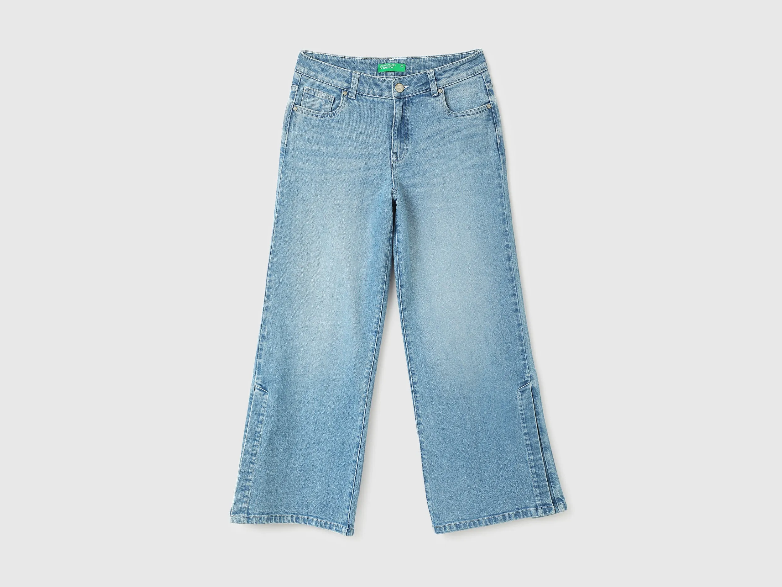Women Solid Bootleg Jeans