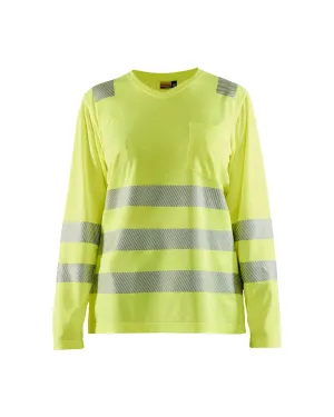 WOMEN'S HI-VIS LONG SLEEVE T-SHIRT(34971013)