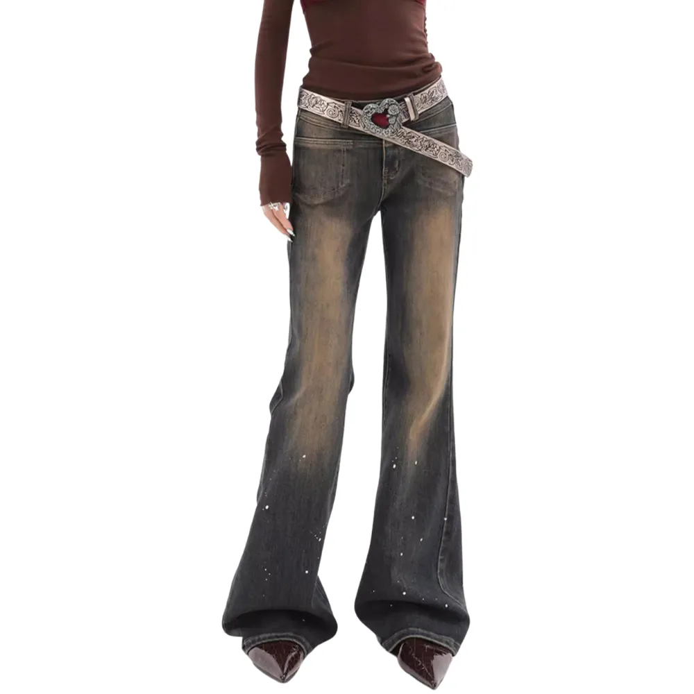 Women's Sexy Distressed Bootcut Jeans