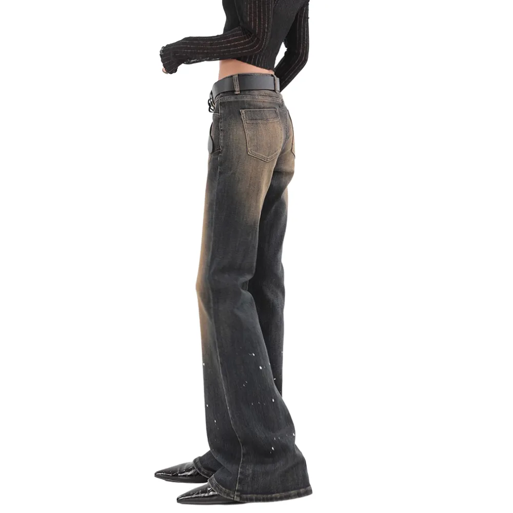 Women's Sexy Distressed Bootcut Jeans