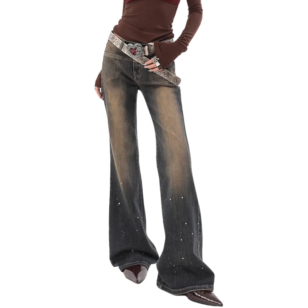 Women's Sexy Distressed Bootcut Jeans