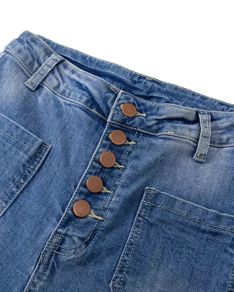 Women's Stretchy High-waisted Bootcut Flare Jeans | Perfect for Everyday Wear