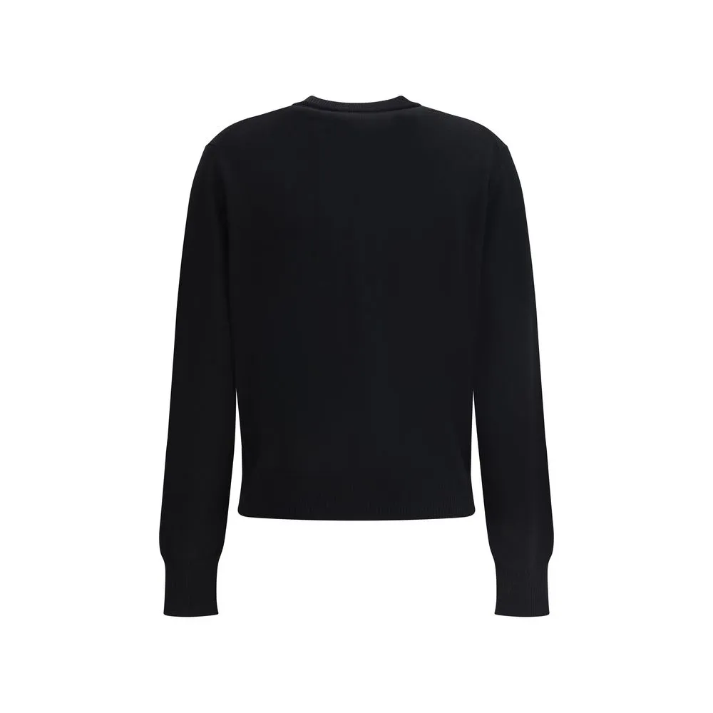 Wool logo Cardigan