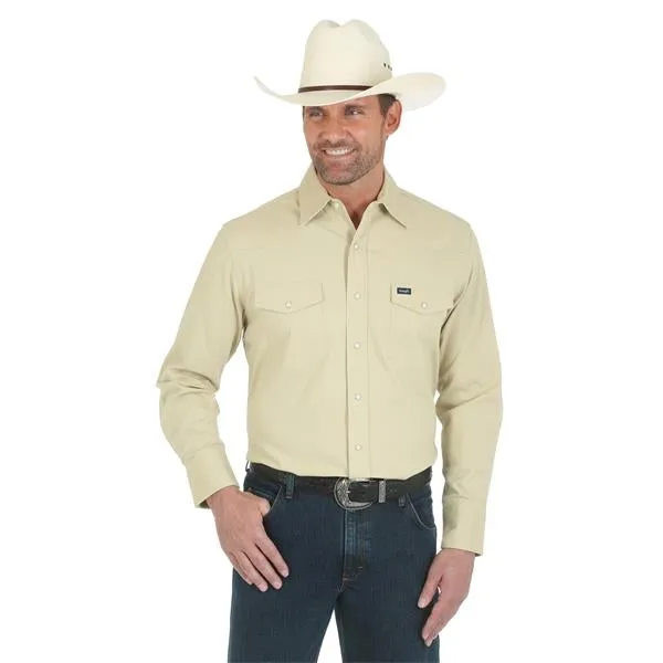 Wrangler Advanced Comfort Long Sleeve Workshirt