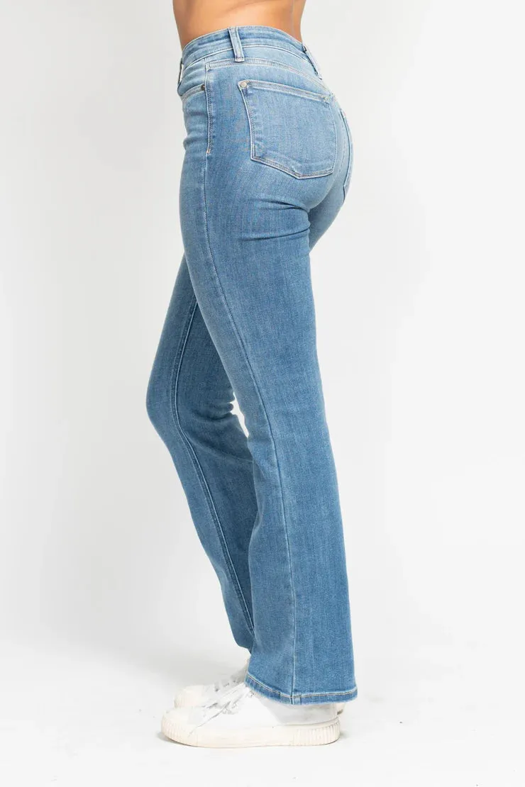 Zora Classic Contrast Wash Bootcut Jeans
